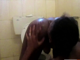 Hot Black Lesbians Playing In Bathroom
